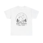 Bird Therapy T-Shirt — "Daily Dose" Nature Birdwatching Tee