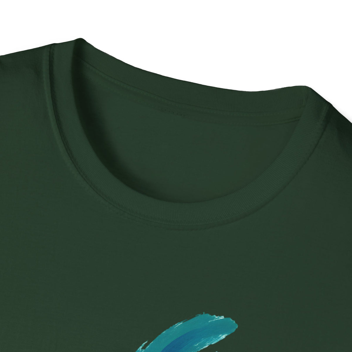 Abstract Green Landscape T-Shirt