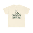 Backyard Supervisor T-Shirt — Birdwatching Garden Graphic Tee