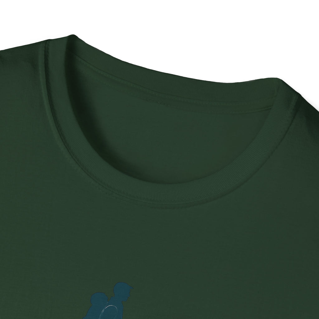 Hiker on Cliff T-Shirt