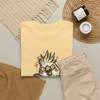 Unhinged & Fully Feathered Tee — Funny Cockatiel Bird Graphic T-Shirt