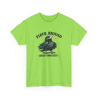 Flock Around and Find Out Tee — Funny Raven Graphic T-Shirt