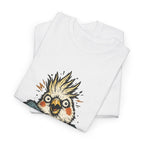 Unhinged & Fully Feathered Tee — Funny Cockatiel Bird Graphic T-Shirt
