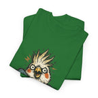 Unhinged & Fully Feathered Tee — Funny Cockatiel Bird Graphic T-Shirt