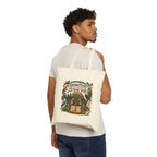 Tote Bag — "Birdwatching: The Original Extreme Sport" Cotton Canvas Tote
