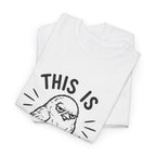 This Is For The Birds T-Shirt — Funny Grumpy Bird Illustration Tee