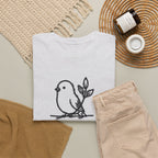 Inspirational Bird T-Shirt — "Grow Through What You Go Through" Motivational Tee