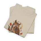 Night Shift Owl T-Shirt — Vintage Autumn Owl Graphic Tee