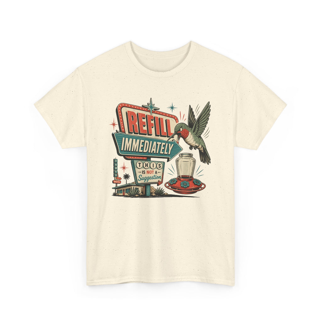 Refill Immediately Hummingbird Tee