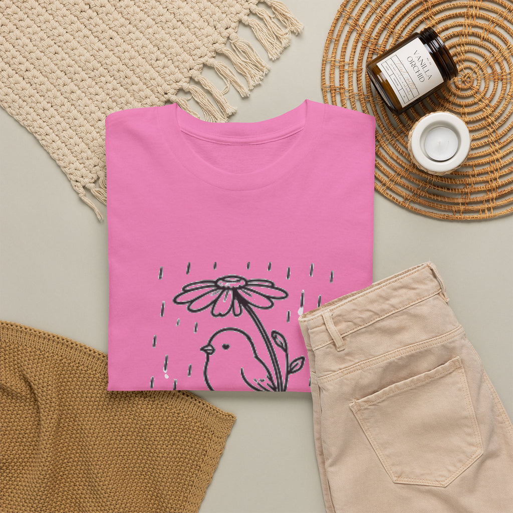 Grow Through What You Go Through T-Shirt — Inspirational Bird Tee