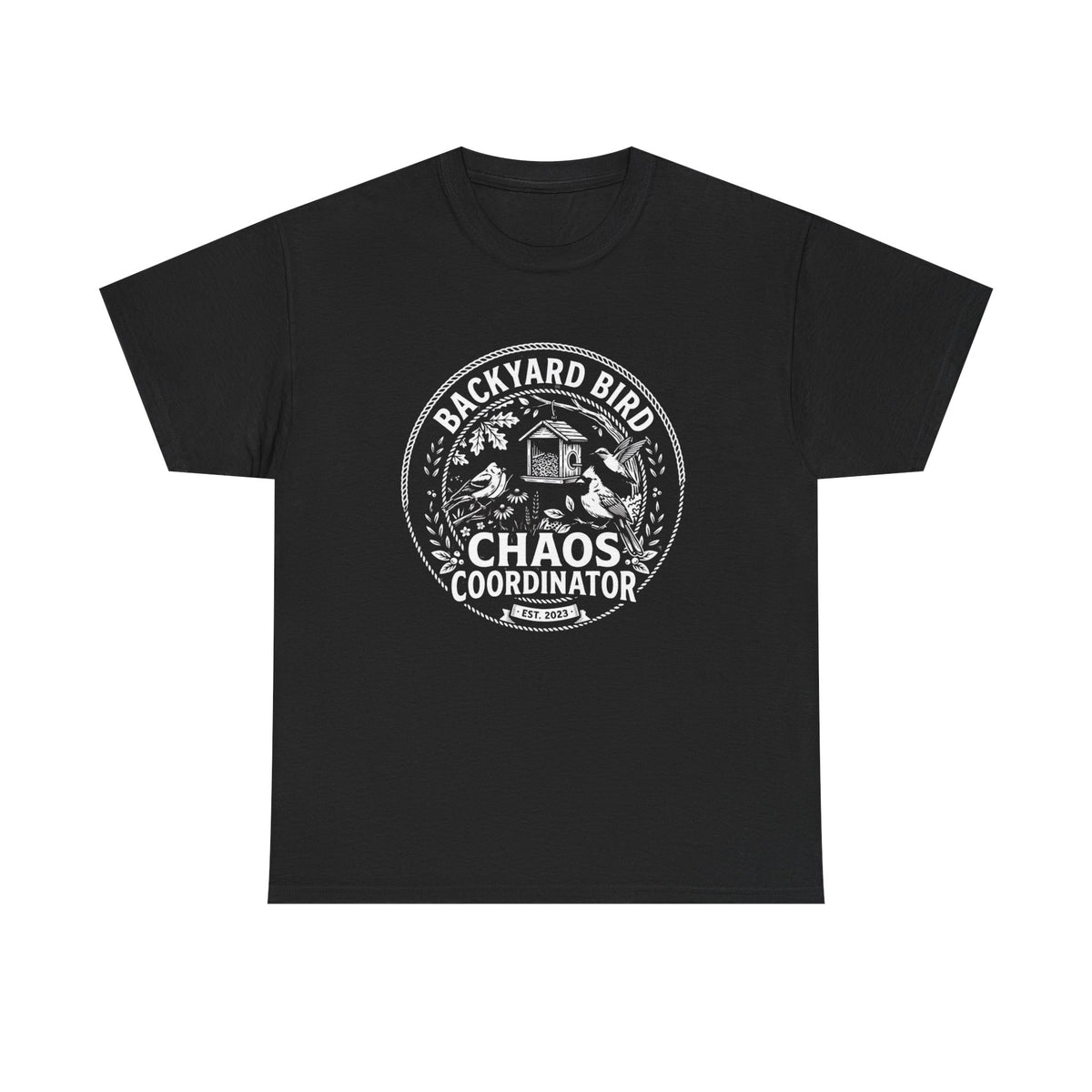 White Graphic T‑Shirt — Minimalist Subtle Design Tee