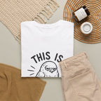 This Is For The Birds T-Shirt — Funny Grumpy Bird Illustration Tee