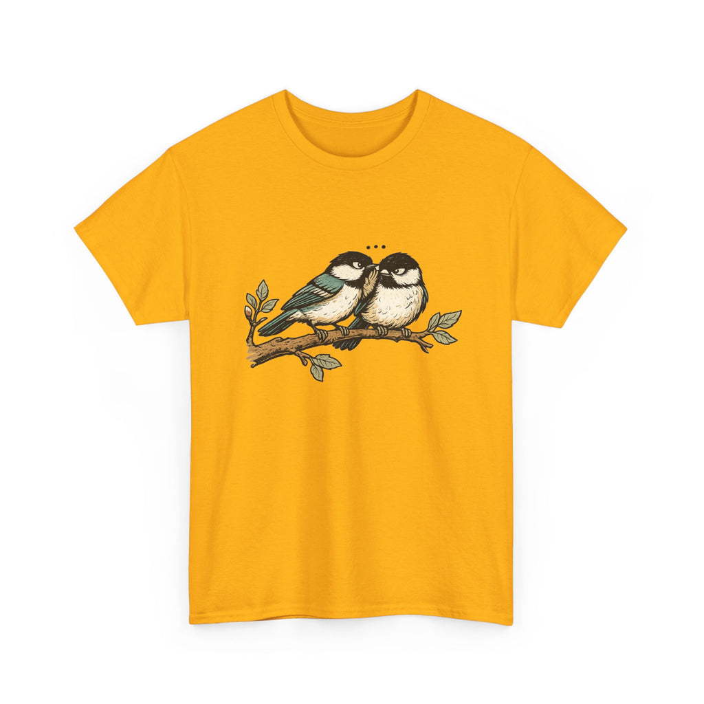 Birds on a Branch T-Shirt — Cute Pairing Songbird Graphic Tee