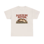 Please Do Not Disturb Cat T-Shirt — Cute Sleeping Cat Tee for Cat Lovers