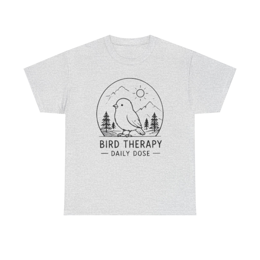 Bird Therapy T-Shirt — "Daily Dose" Nature Birdwatching Tee