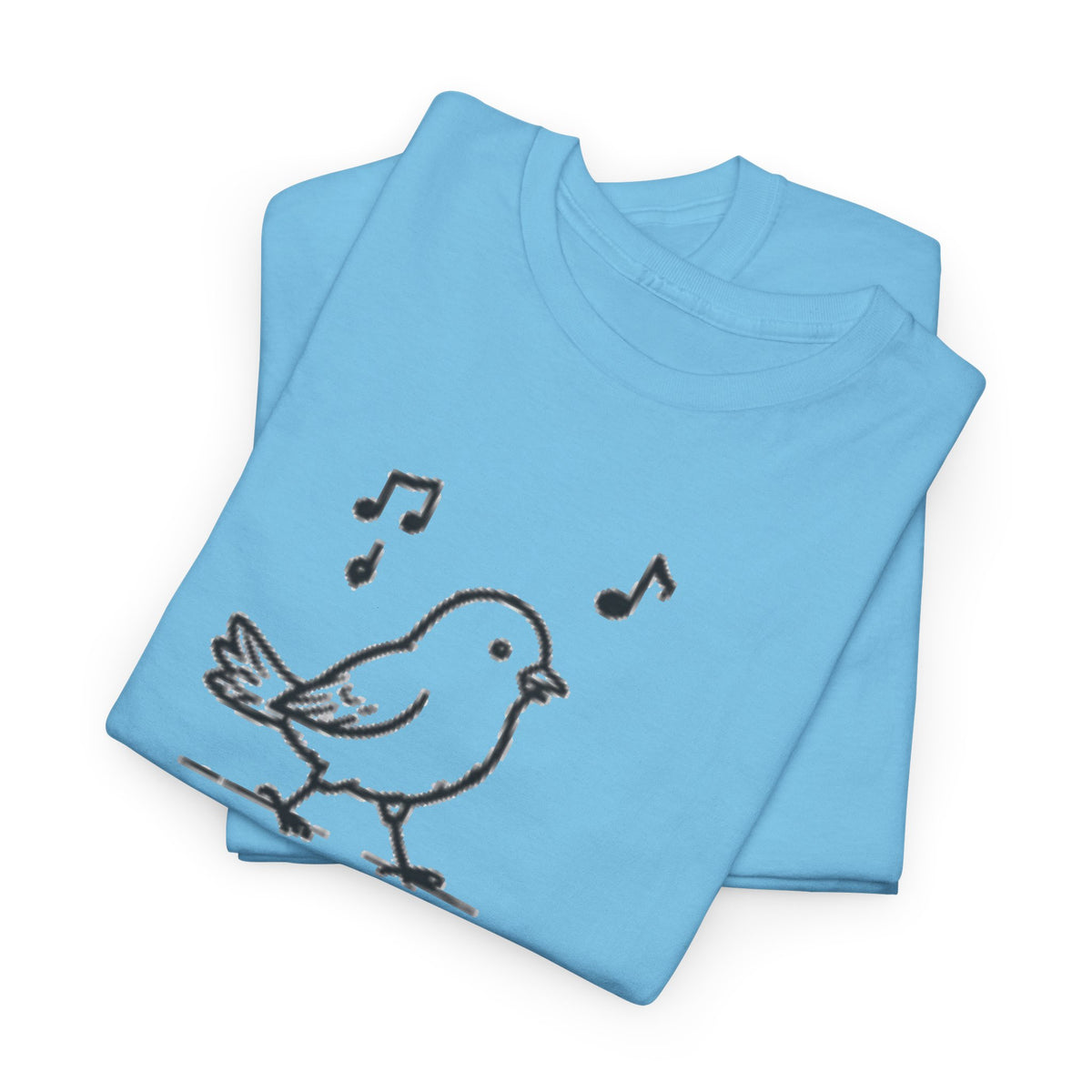 Bird Graphic Tee — "Good Days Are For Chirping" Cute Positive T-Shirt