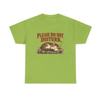Please Do Not Disturb Cat T-Shirt — Cute Sleeping Cat Tee for Cat Lovers