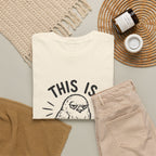 This Is For The Birds T-Shirt — Funny Grumpy Bird Illustration Tee