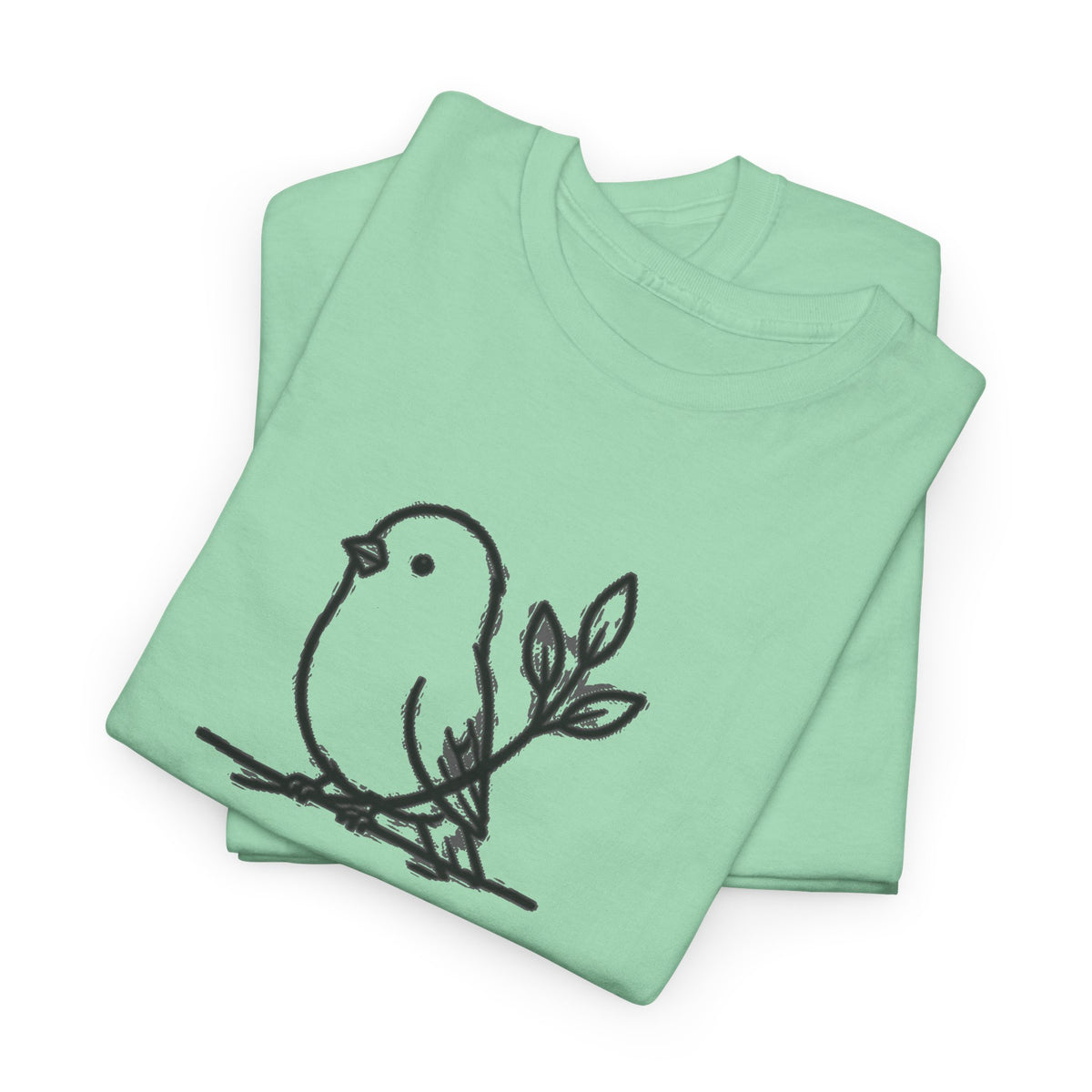 Inspirational Bird T-Shirt — "Grow Through What You Go Through" Motivational Tee