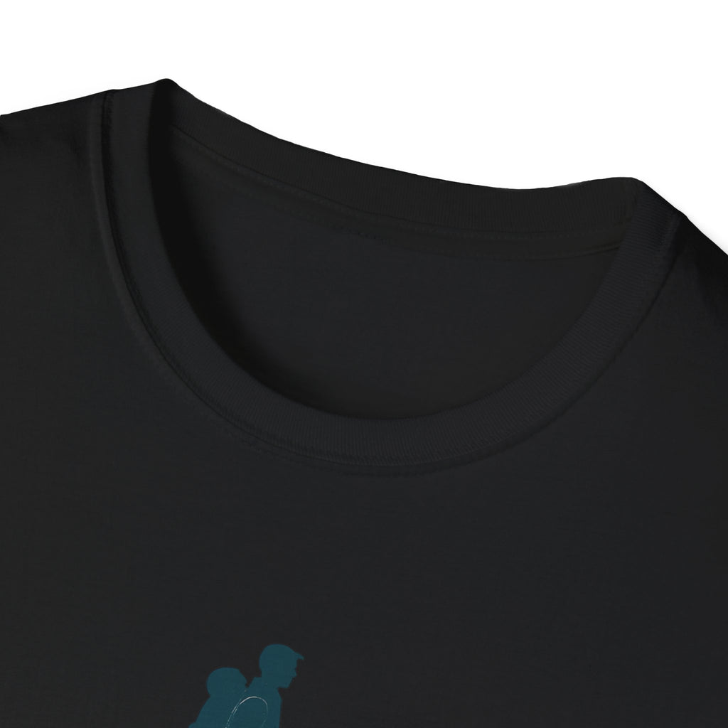 Hiker on Cliff T-Shirt