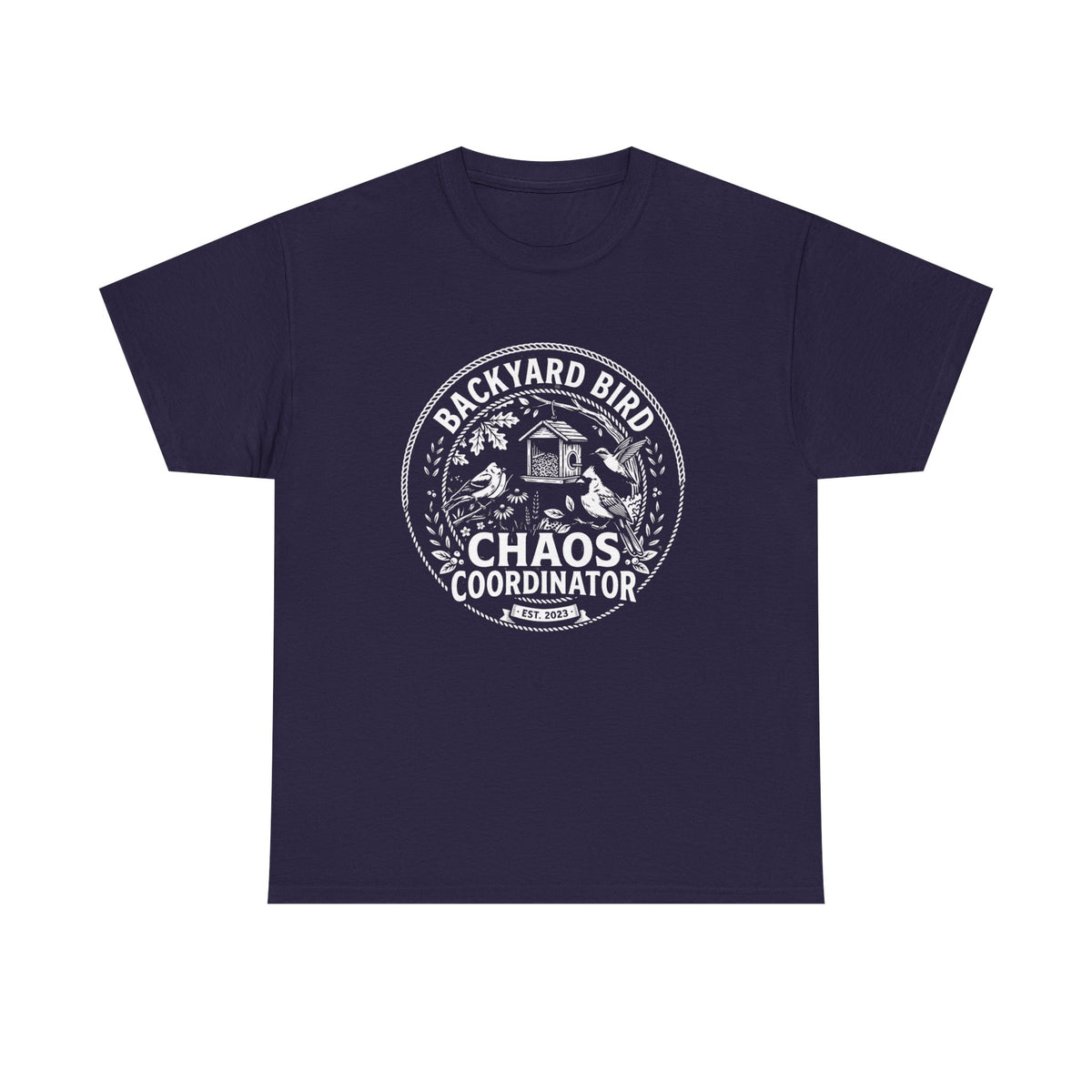 White Graphic T‑Shirt — Minimalist Subtle Design Tee
