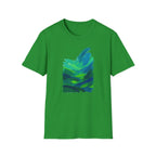 Abstract Green Landscape T-Shirt