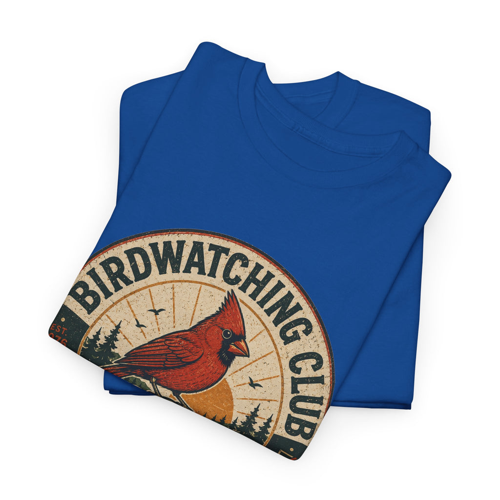 Birdwatching Club T-Shirt — Cardinal Graphic Tee