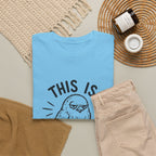 This Is For The Birds T-Shirt — Funny Grumpy Bird Illustration Tee
