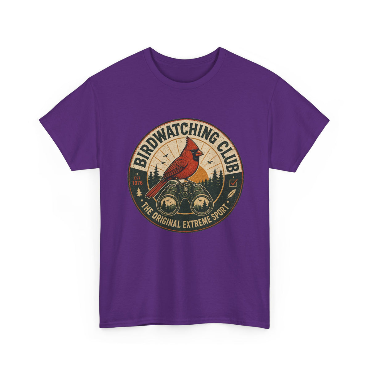 Birdwatching Club T-Shirt — Cardinal Graphic Tee