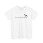 Bird Thoughts Only T-Shirt — Cute Chickadee Graphic Tee