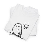 Choose Joy T-Shirt — Cute Bird 'Peck Negativity' Graphic Tee