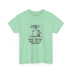 Grow Through What You Go Through T-Shirt — Inspirational Bird Tee