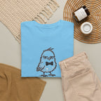 T-Shirt — "Feral But Polite" Funny Bird Graphic Tee