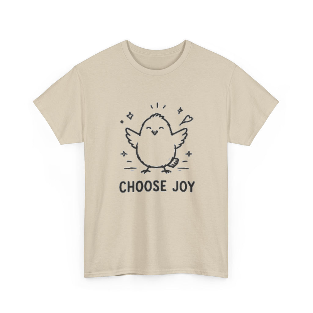 Choose Joy Chick T-Shirt — Cute Positive Message Tee