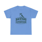 Backyard Supervisor T-Shirt — Birdwatching Garden Graphic Tee