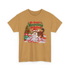 Recycling Plastics Cat Christmas T-Shirt