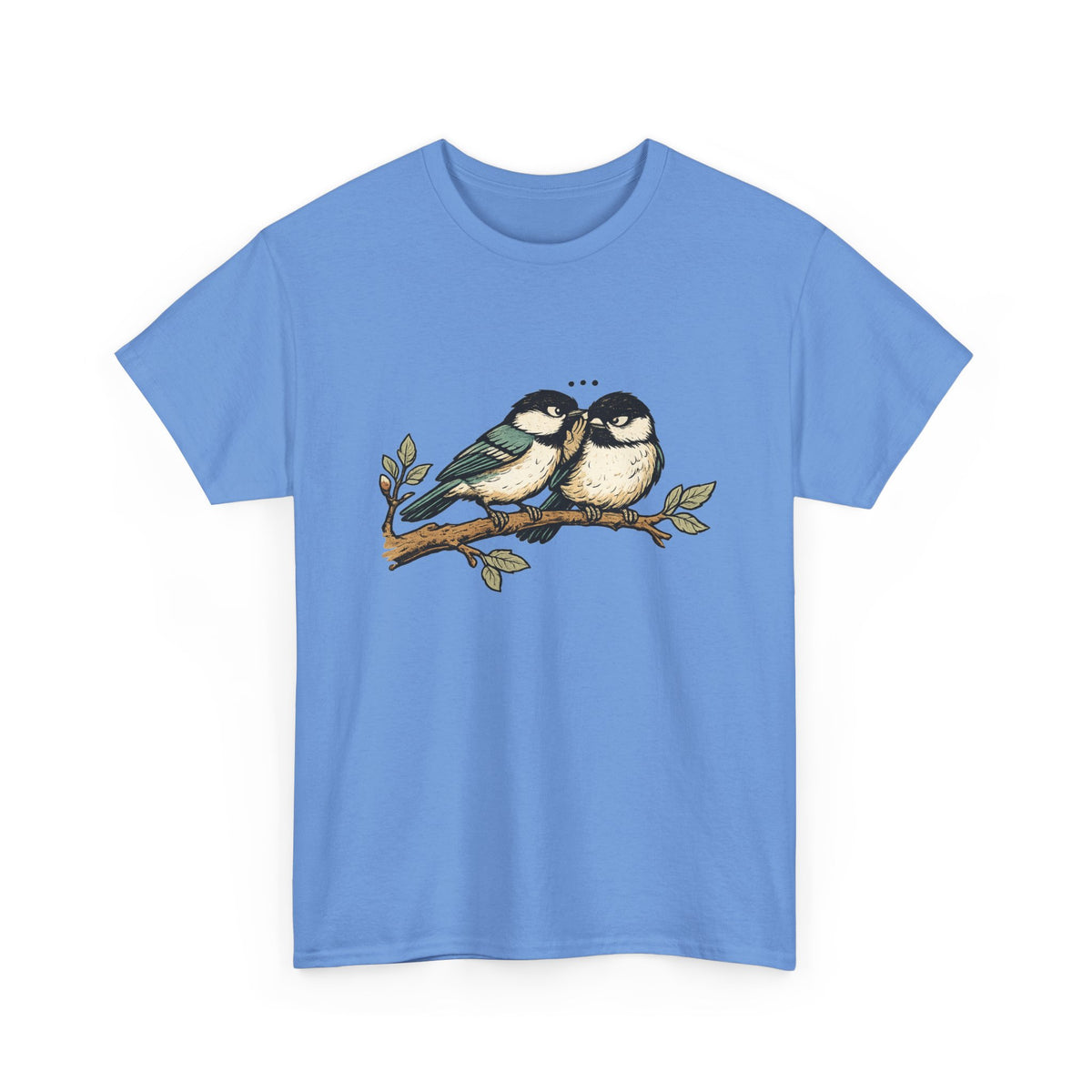 Birds on a Branch T-Shirt — Cute Pairing Songbird Graphic Tee