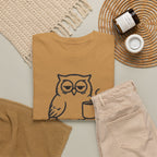 Early Bird, Worse Mood Owl T-Shirt – Funny Coffee Lover Tee