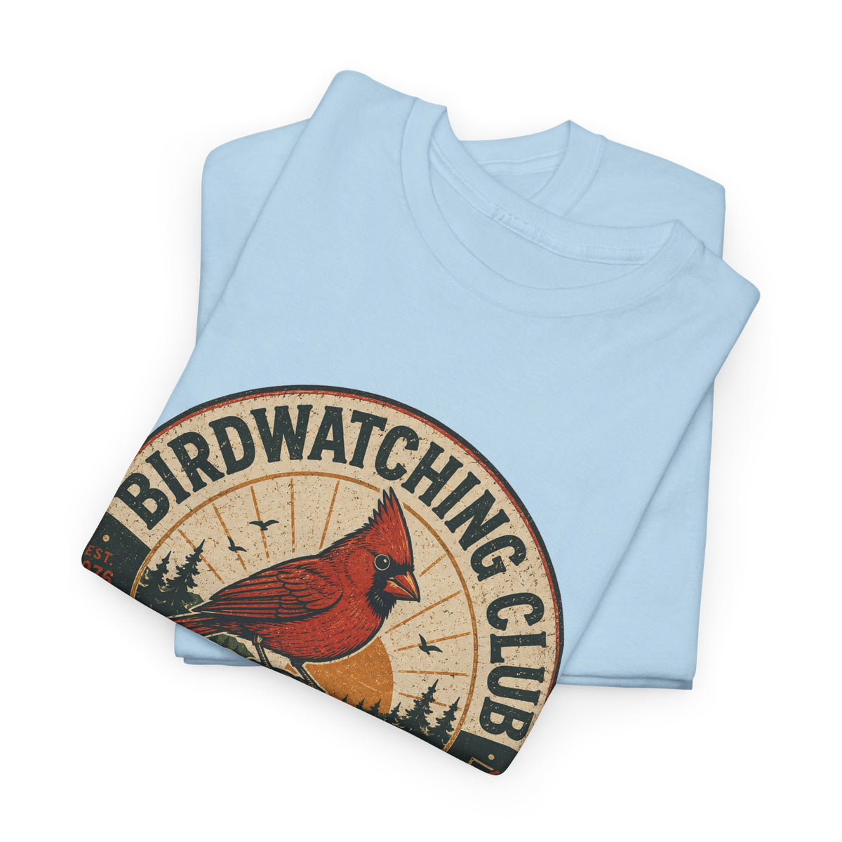Birdwatching Club T-Shirt — Cardinal Graphic Tee