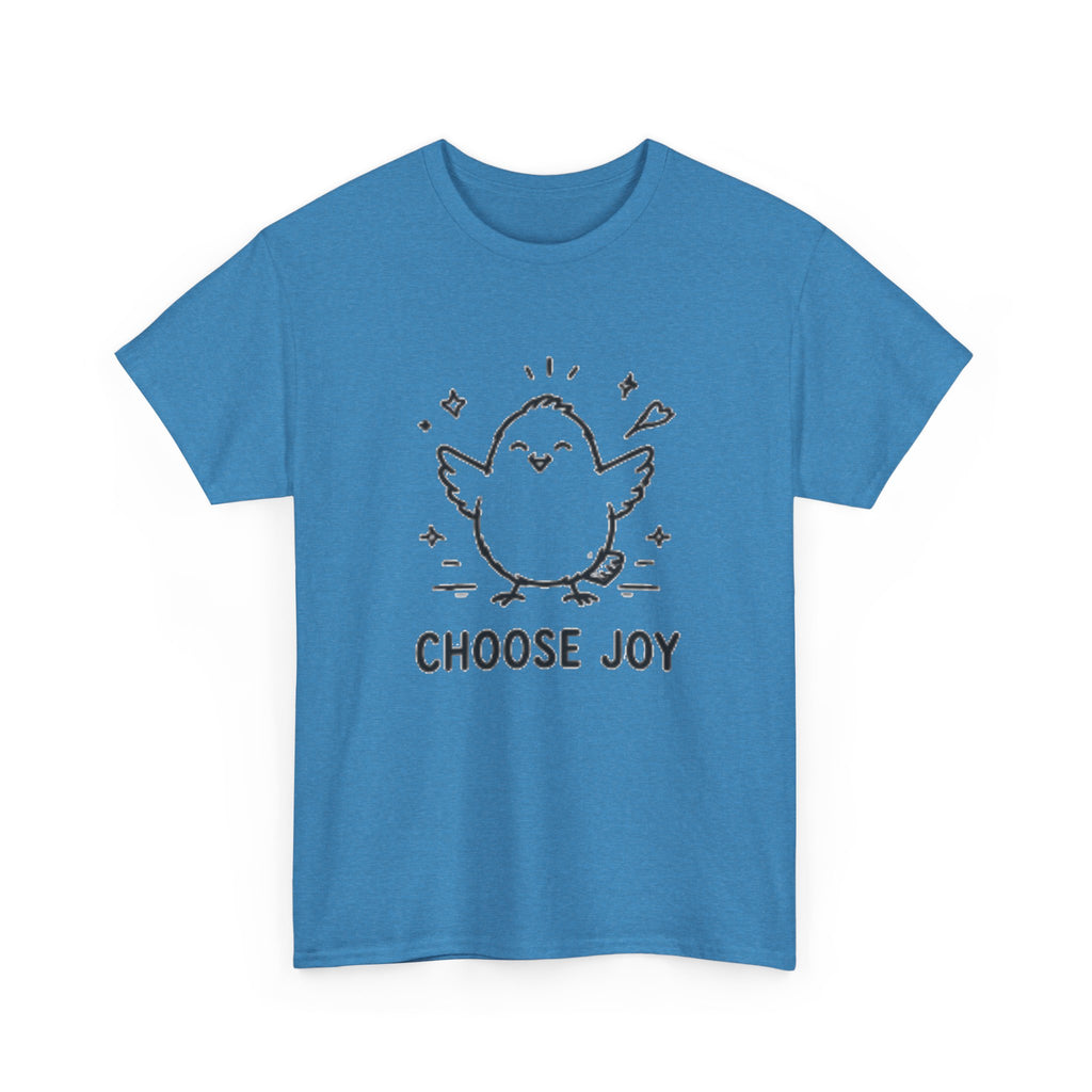 Choose Joy Chick T-Shirt — Cute Positive Message Tee
