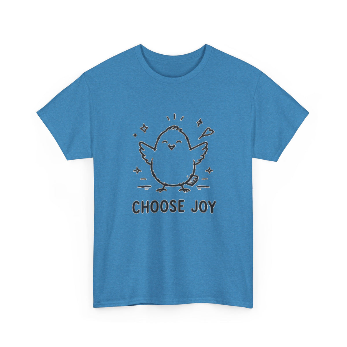 Choose Joy Chick T-Shirt — Cute Positive Message Tee