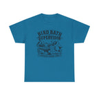 Bird Bath Supervisor T-Shirt — 'Everyone Remain Calm' Vintage Garden Tee