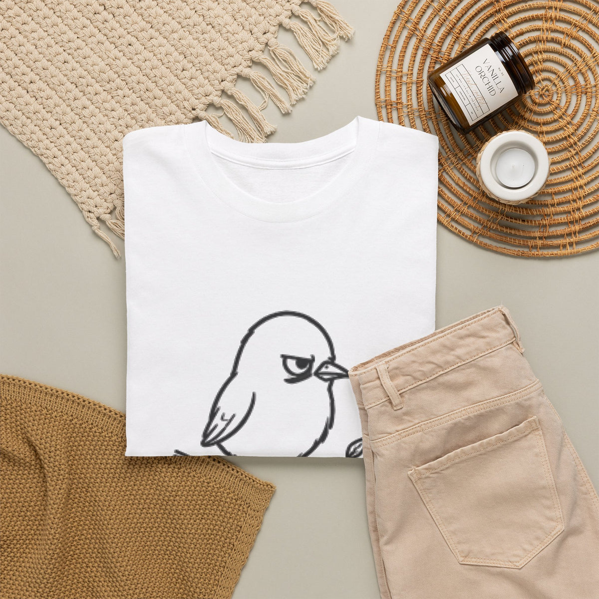 T-Shirt — "The Feeder Is Empty Again" Funny Bird Graphic Tee