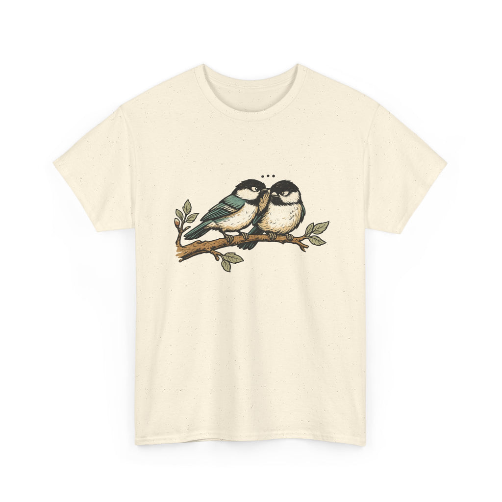 Birds on a Branch T-Shirt — Cute Pairing Songbird Graphic Tee
