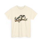Birds on a Branch T-Shirt — Cute Pairing Songbird Graphic Tee