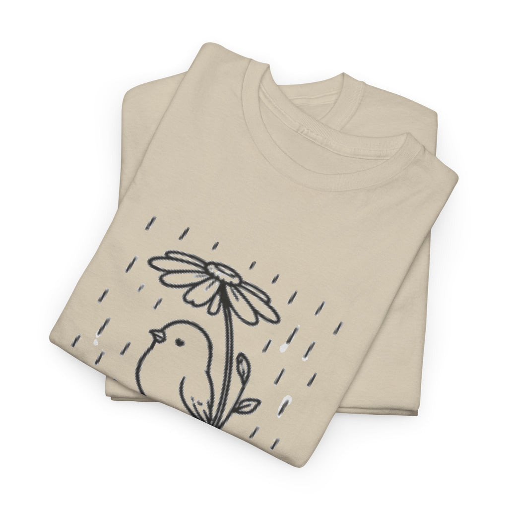 Grow Through What You Go Through T-Shirt — Inspirational Bird Tee
