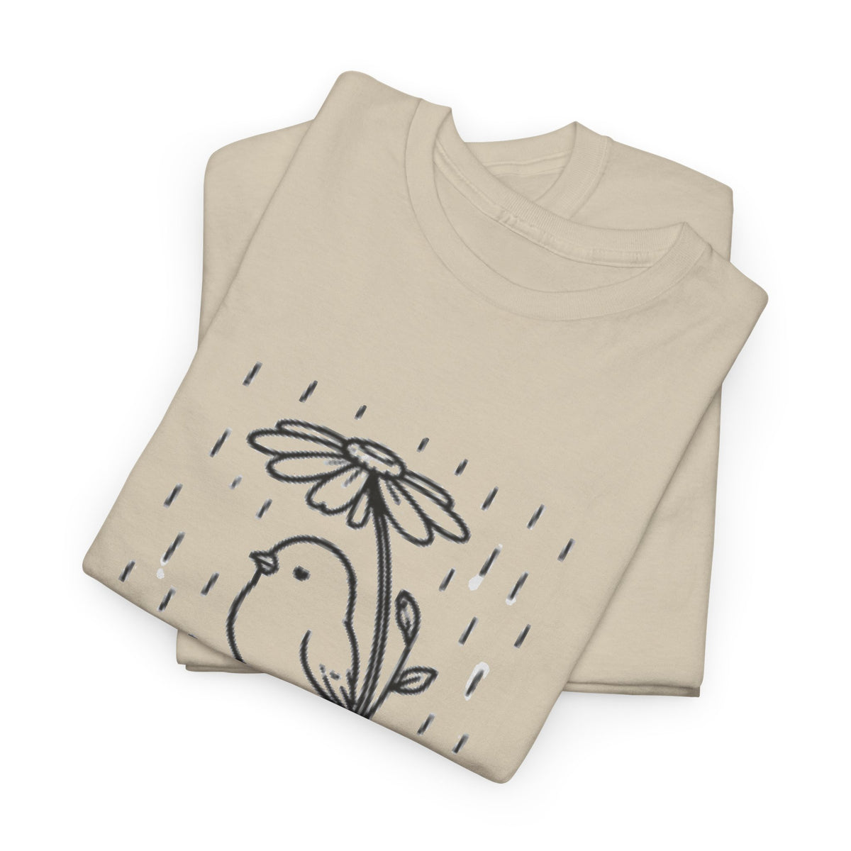 Grow Through What You Go Through T-Shirt — Inspirational Bird Tee