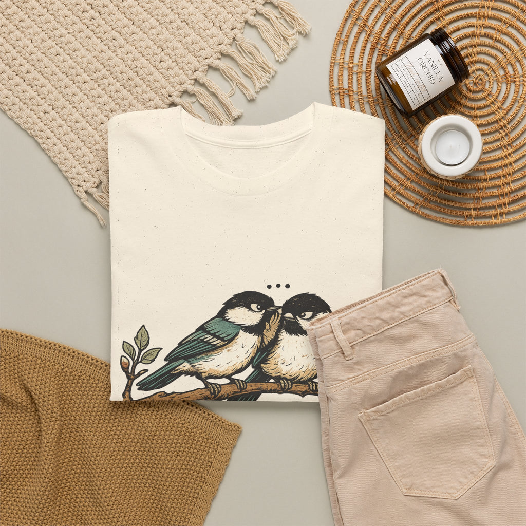 Birds on a Branch T-Shirt — Cute Pairing Songbird Graphic Tee