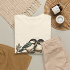 Birds on a Branch T-Shirt — Cute Pairing Songbird Graphic Tee