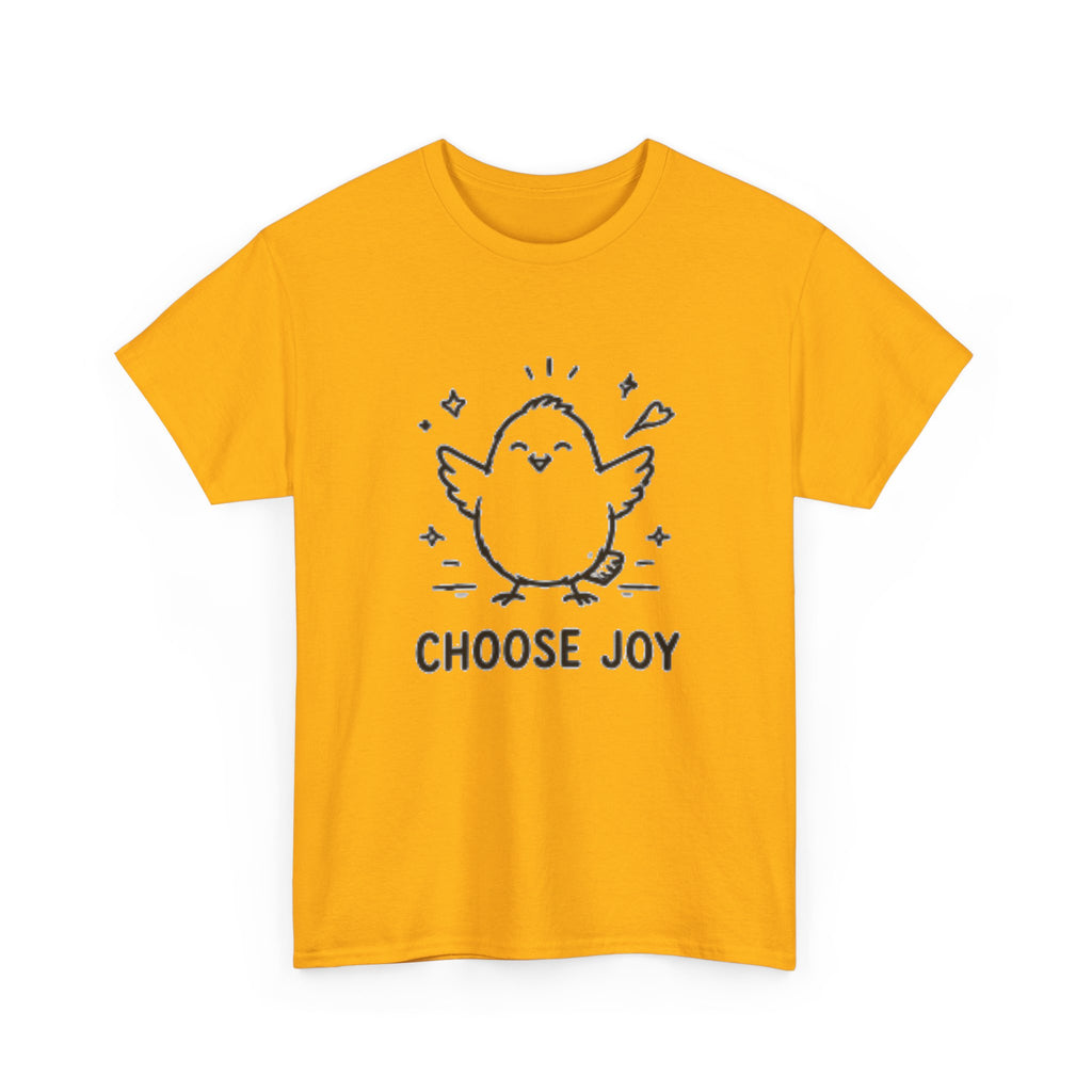 Choose Joy Chick T-Shirt — Cute Positive Message Tee